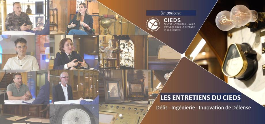 Les entretiens du CIEDS, a video-podcast on defence innovation  